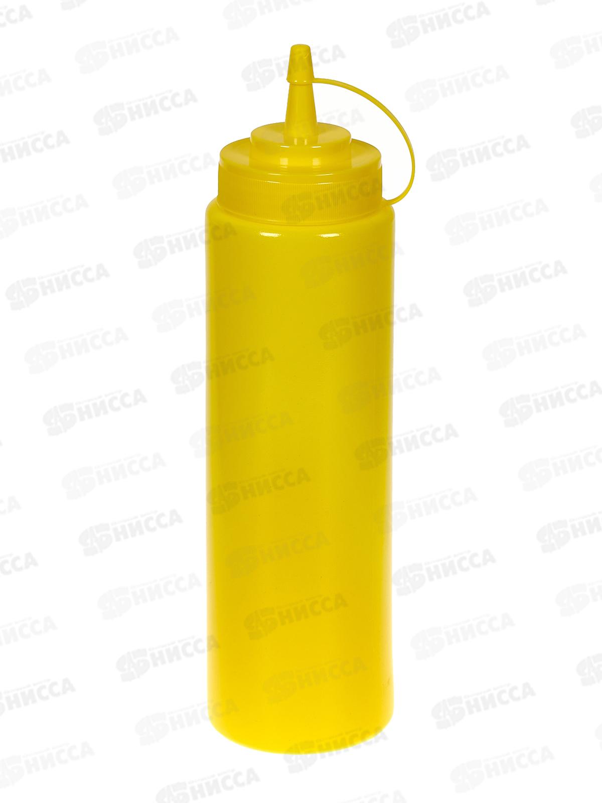 Емкость для соуса 690мл 25,5*6,5см Желтый, AST-002-EC-04Ж