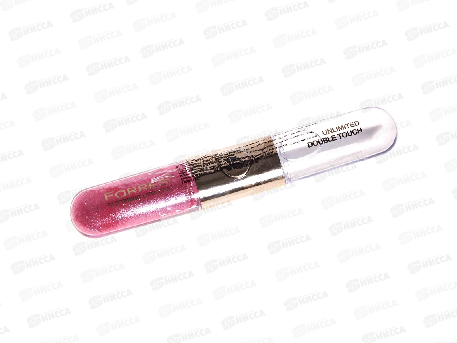 Farres Блеск для губ 7044-18 2в1 Кукольно-розовый *3