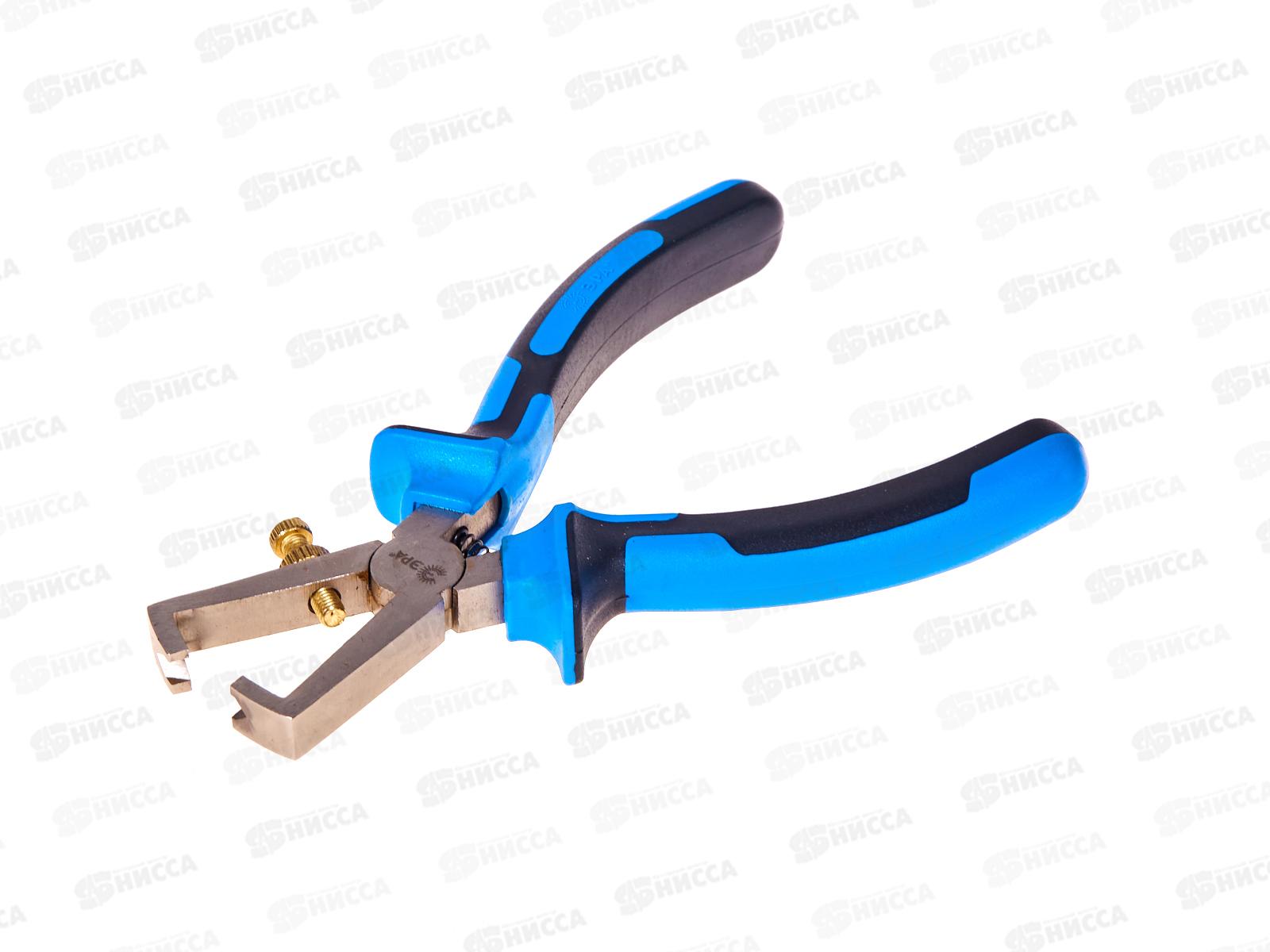 Клещи ЭРА 160мм для зачистки проводов двухкомпонентные рукоятки, K160