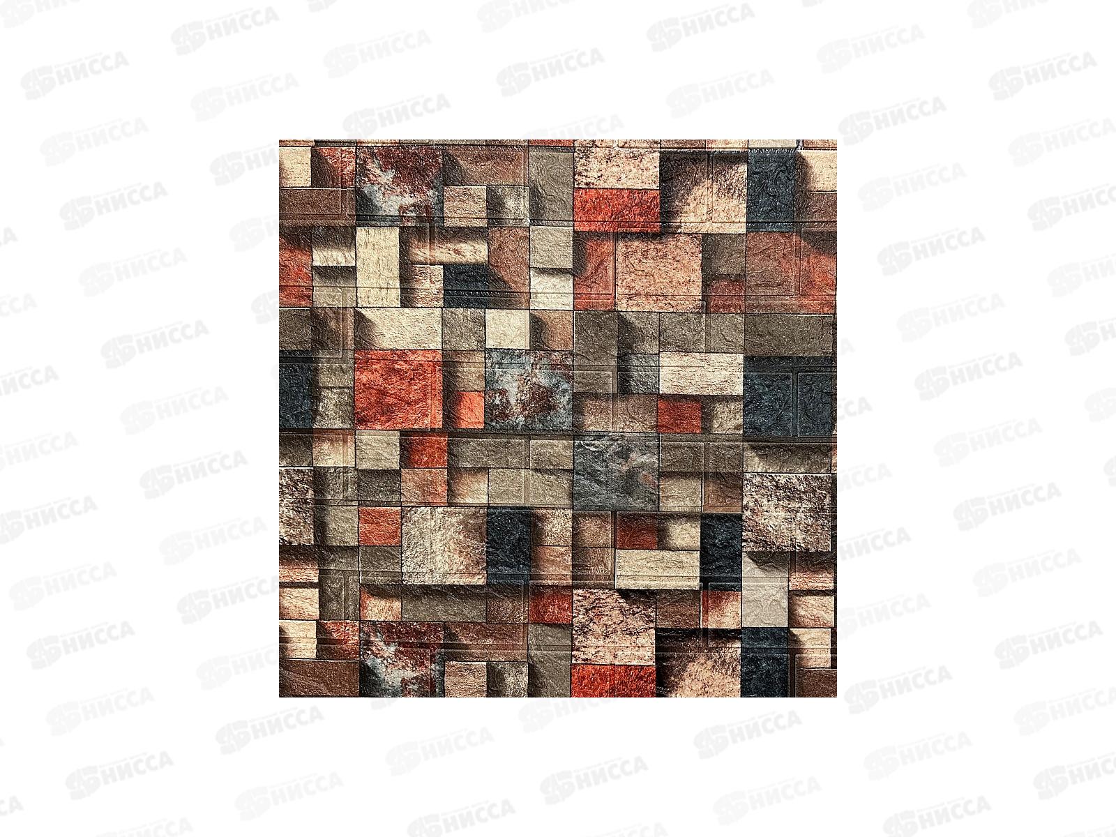 Панель самоклеющаяся 3мм GR-Z57 Кирпич 70*77см *25/150 108622