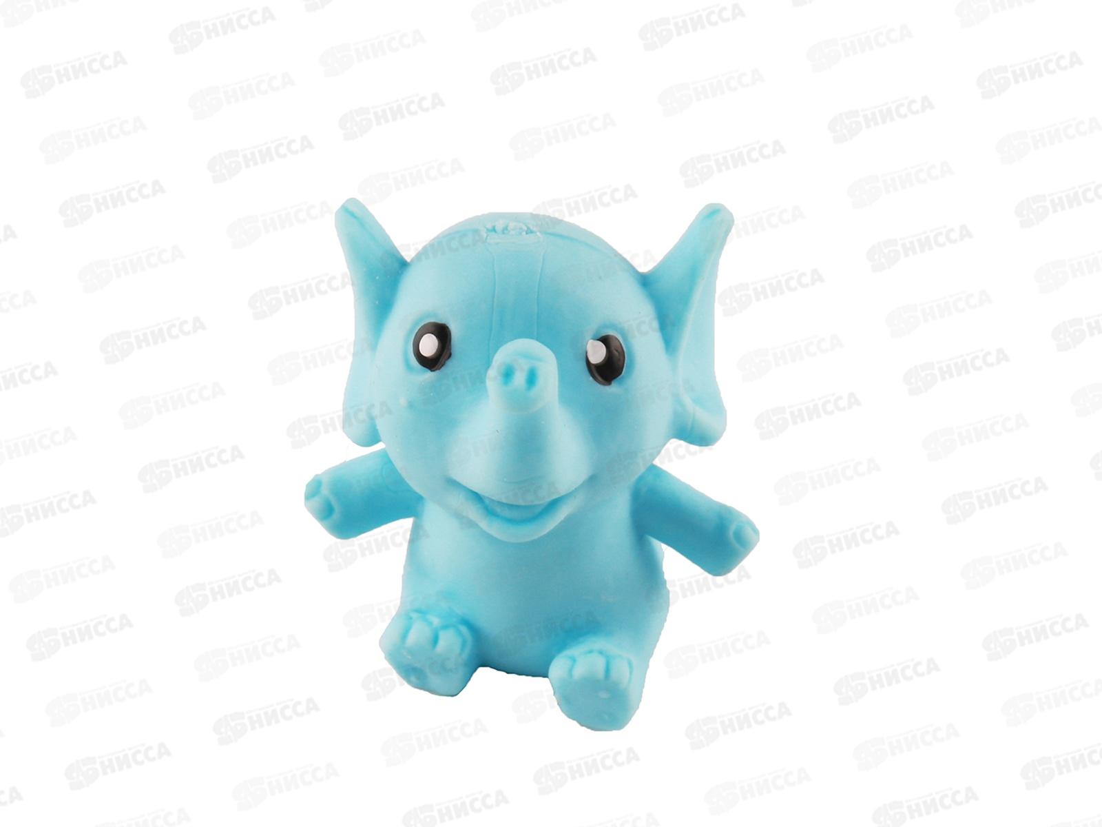 Антистресс-мялка Обнимяшки "Слоненок" 5,5см, 2 вида, 1002018  *24