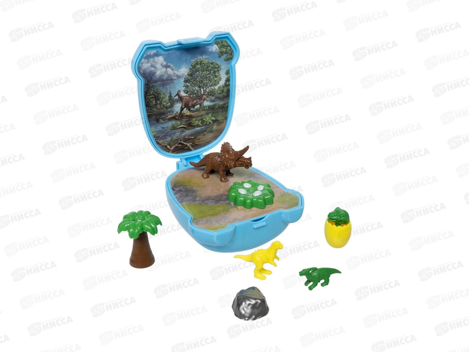 Игрушка-сюрприз &quotМир динозавров&quot 3 вида, 1002247  *6