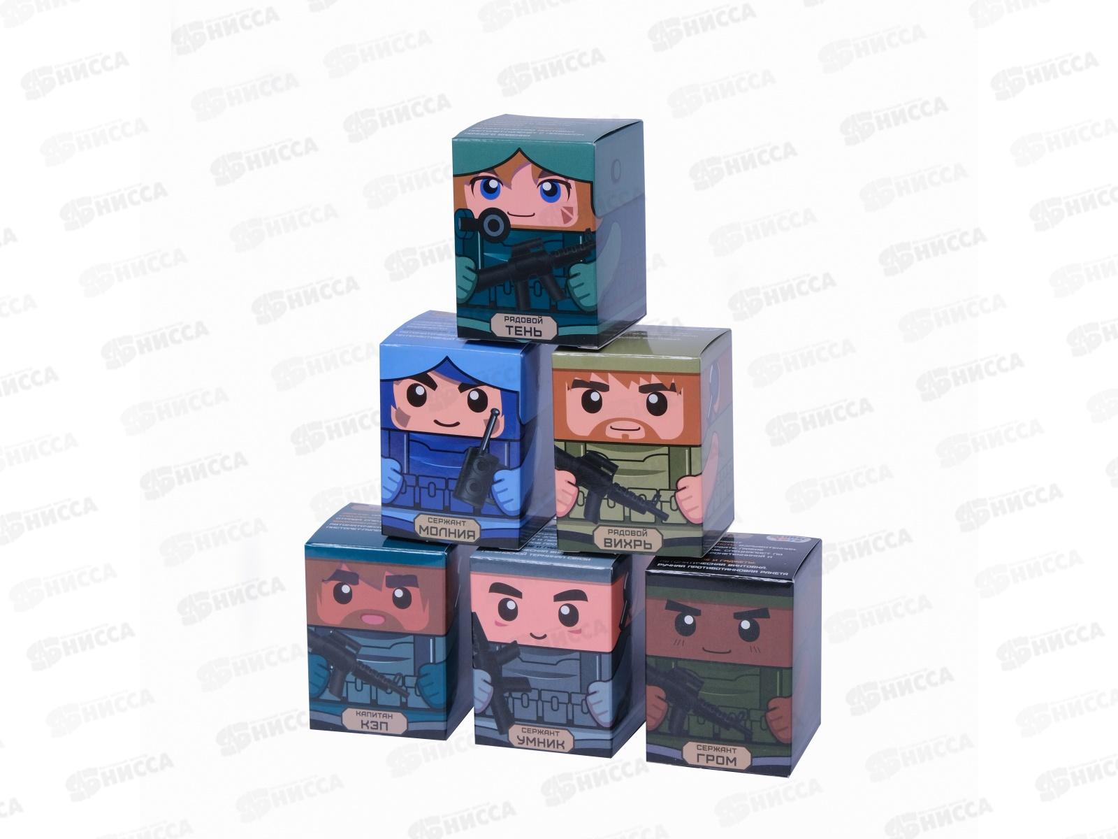 Конструктор "Спецназ" 17-21 деталей, 1002659 коробка  *24