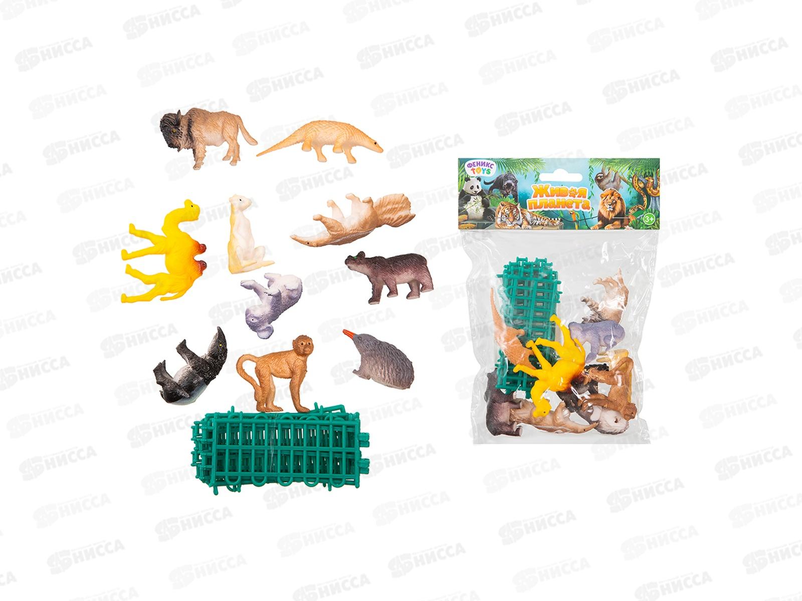 Набор животных &quotЛесные жители&quot (фигурки животных 10 шт) 1002694