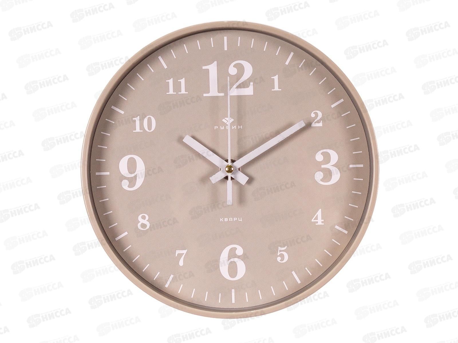 Часы &quot21 Век" 2019-006 круг. корпус беж. "Классика", Рубин