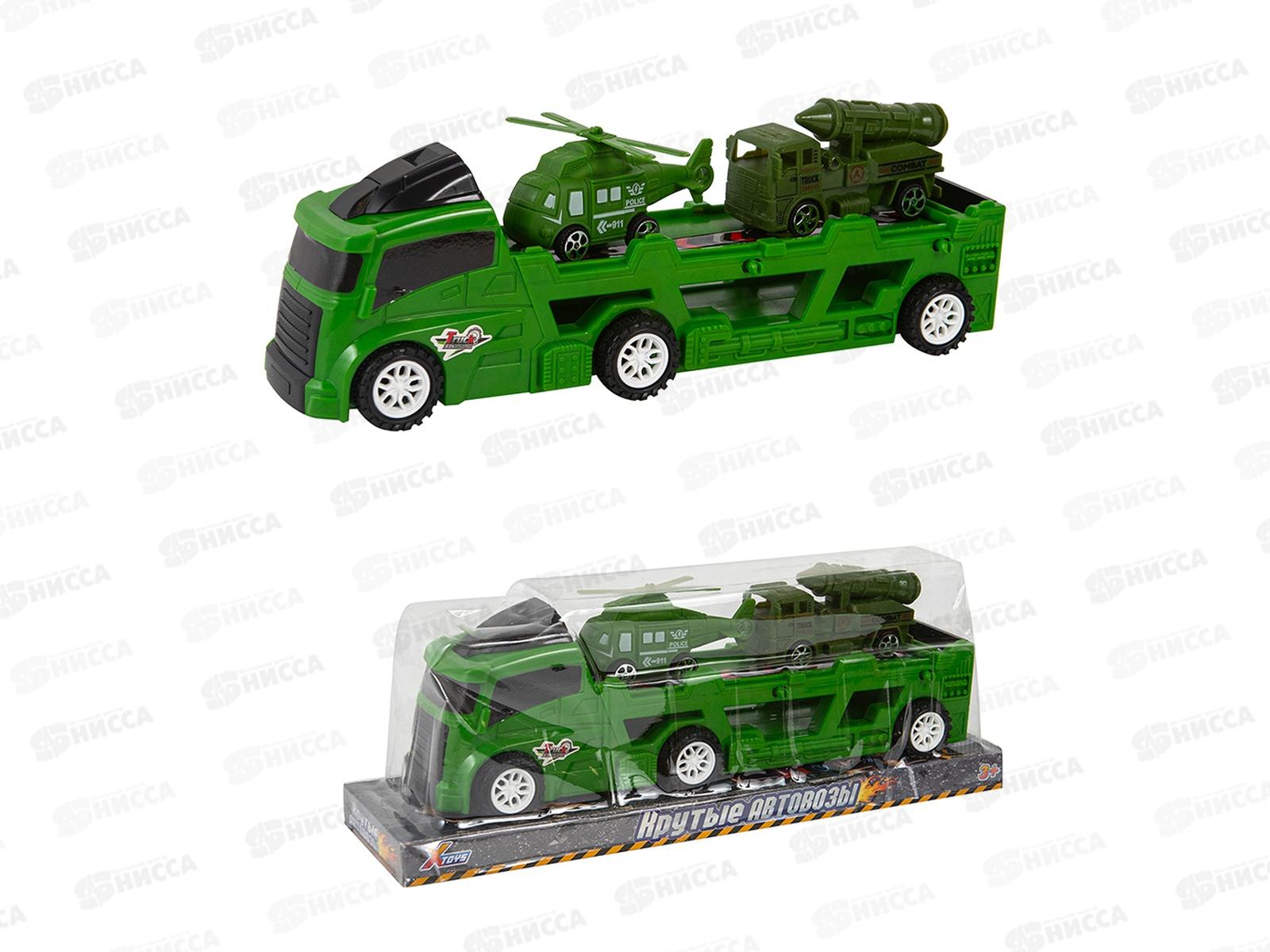 Грузовик со спецтехникой 1002894 &quotАвтовозы. Крутые перевозчики&quot