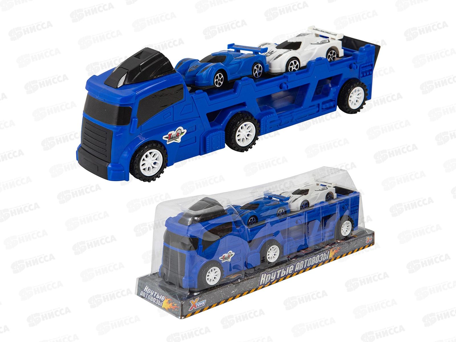 Грузовик с машинками 1002900 &quotАвтовозы. Крутые перевозчики&quot