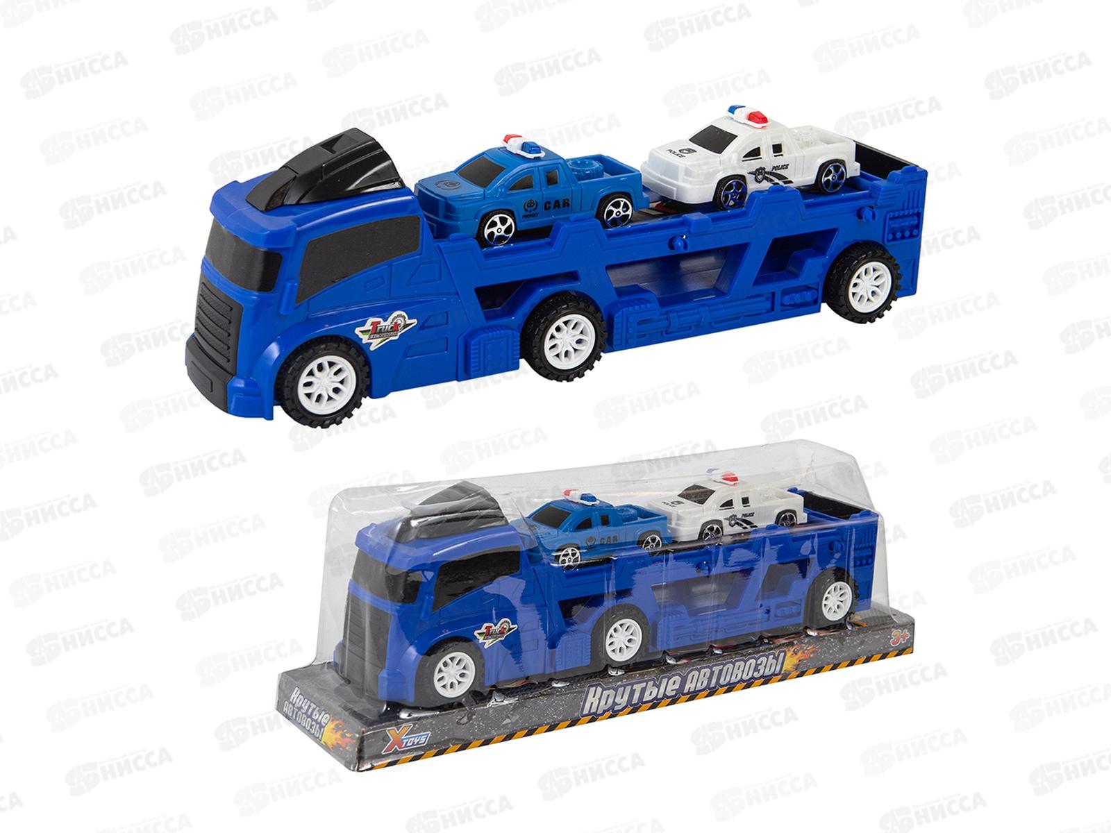 Грузовик с машинками 1002901 &quotАвтовозы. Крутые перевозчики&quot