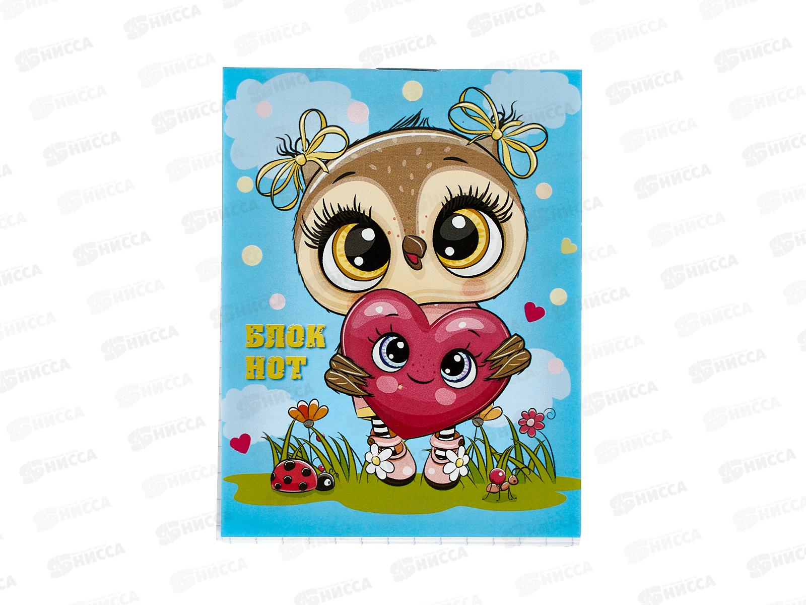 Блокнот 16л ПГС Сова, А7 *24