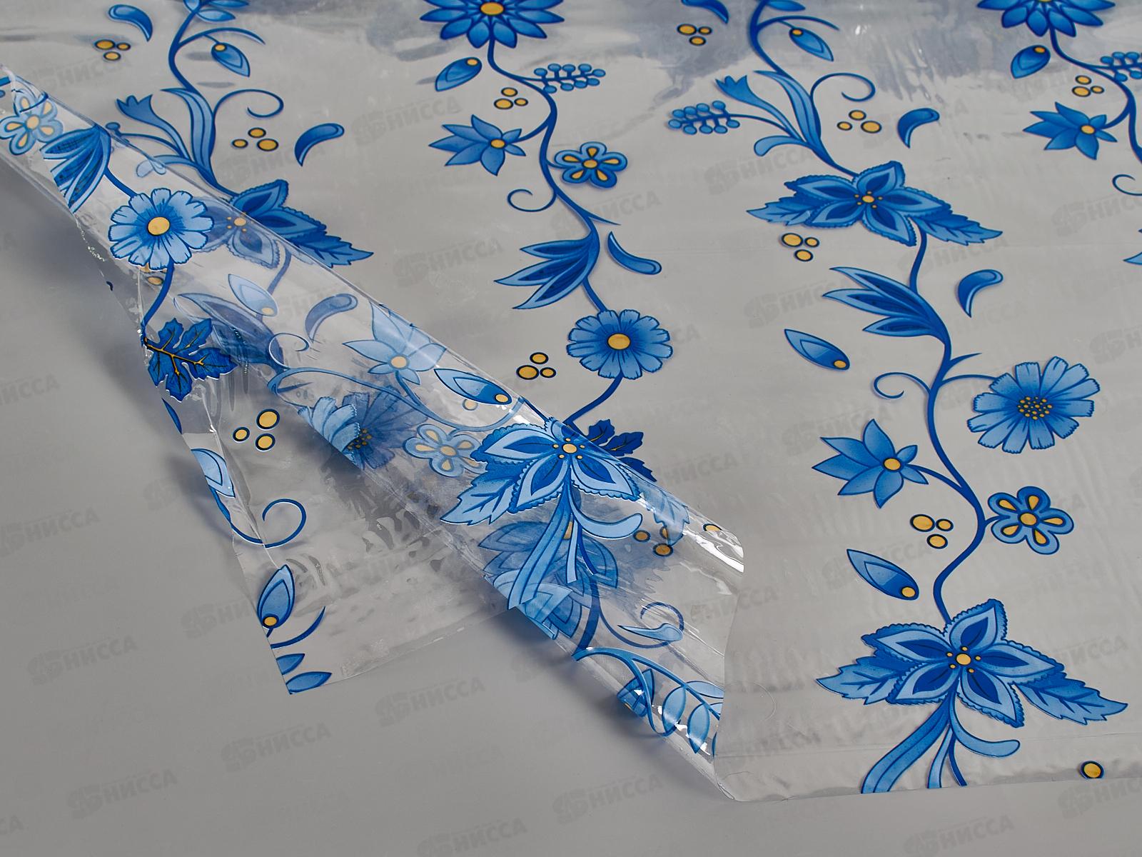 Клеенка прозрачная MIRAGE 045(Н045А) 1,37м*010мм*25м с печатью