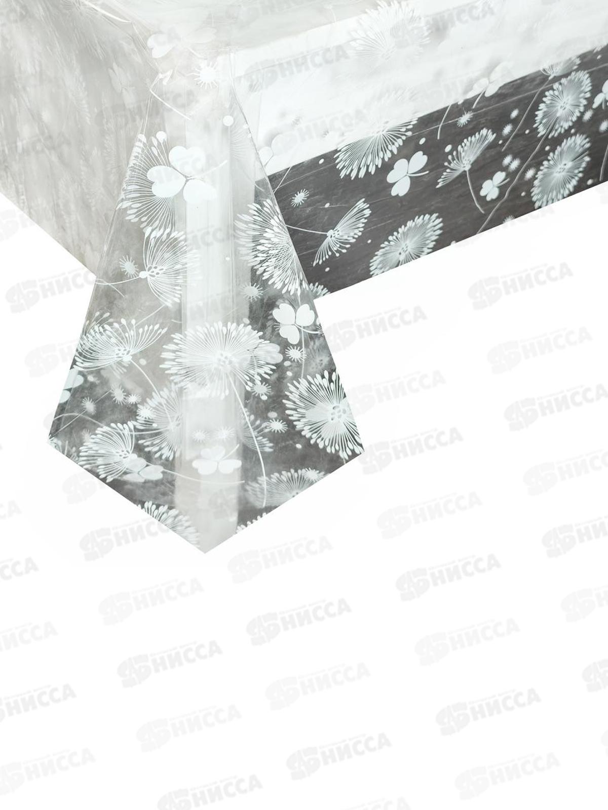 Клеенка прозрачная MIRAGE Т1118 1,37м*010мм*25м с печатью