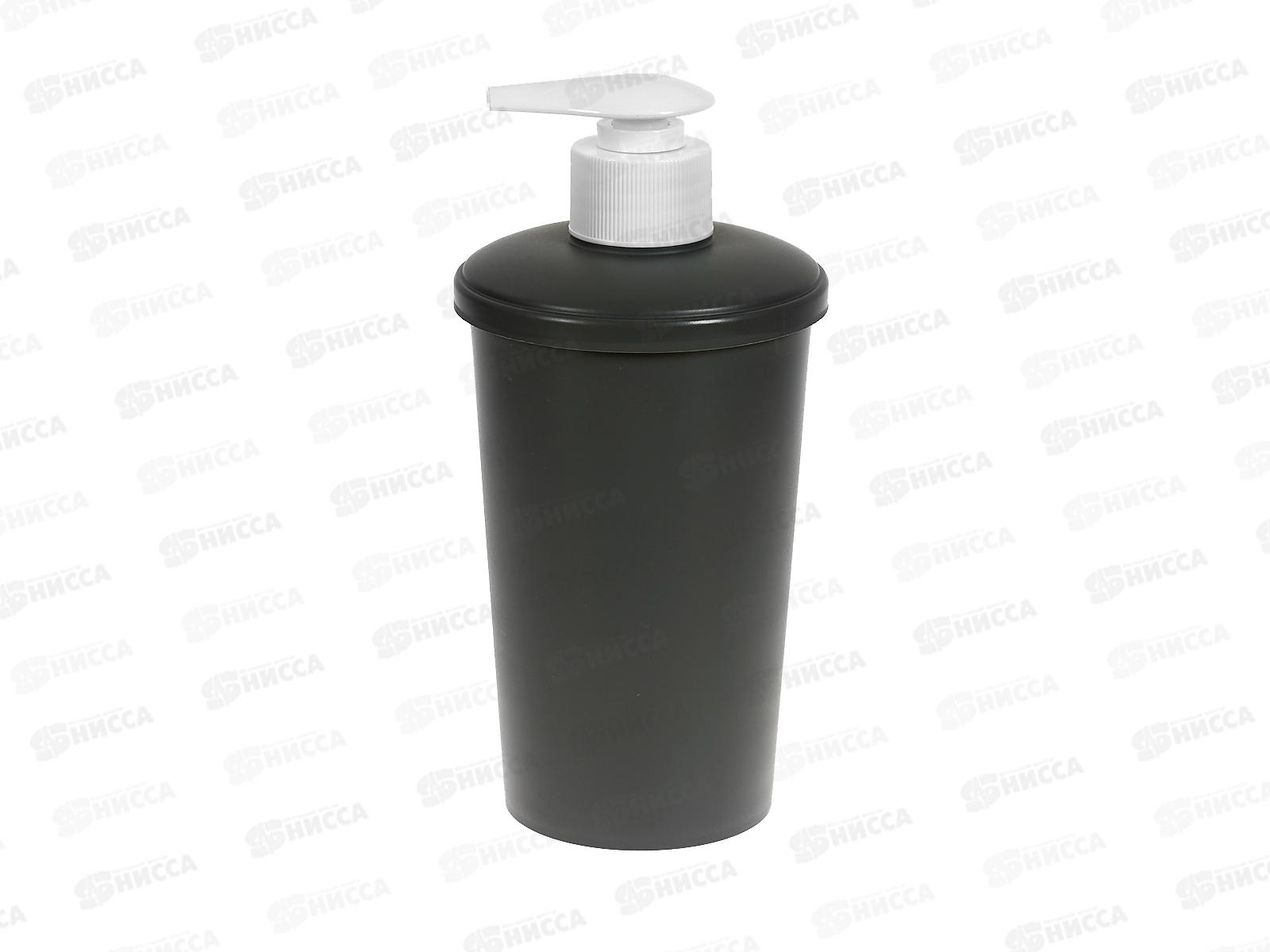 Диспенсер д/мыла Scandi 83*83*180мм 0,4л 435240711 Серый  БП *9
