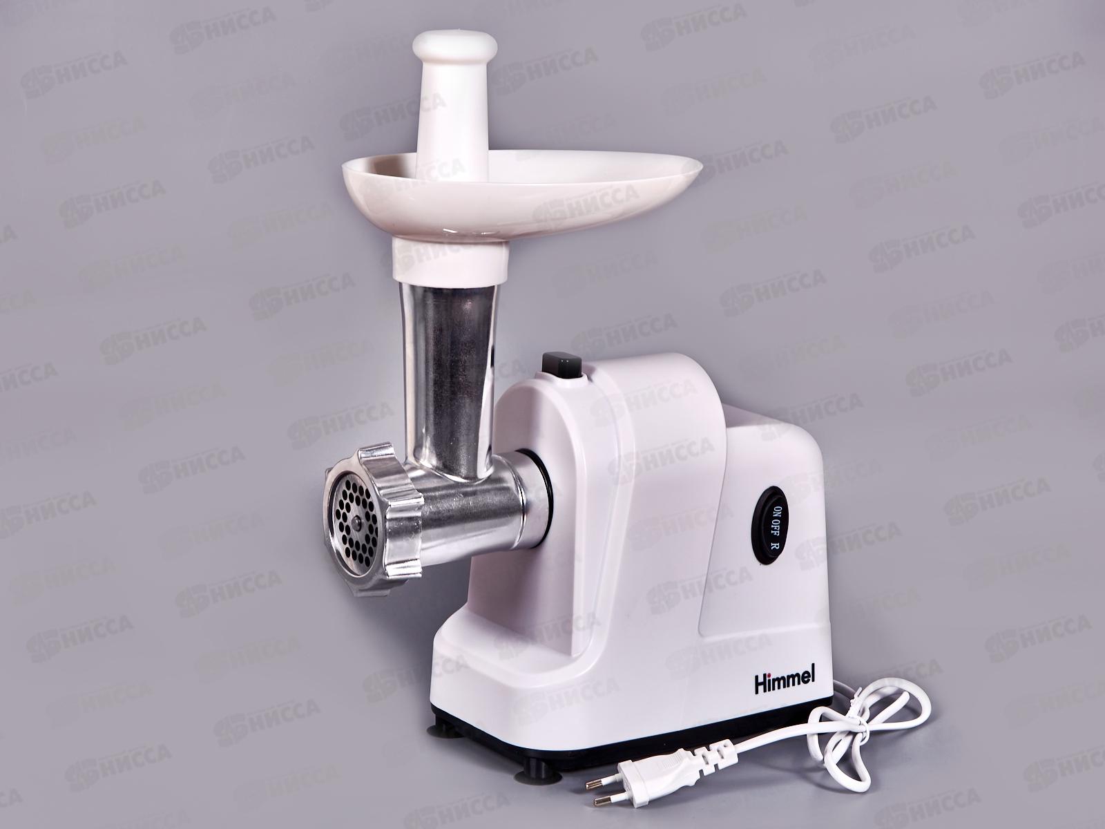 Мясорубка Himmel HM-1005 (2000Вт, реверс, 2насадки, 2решетки)