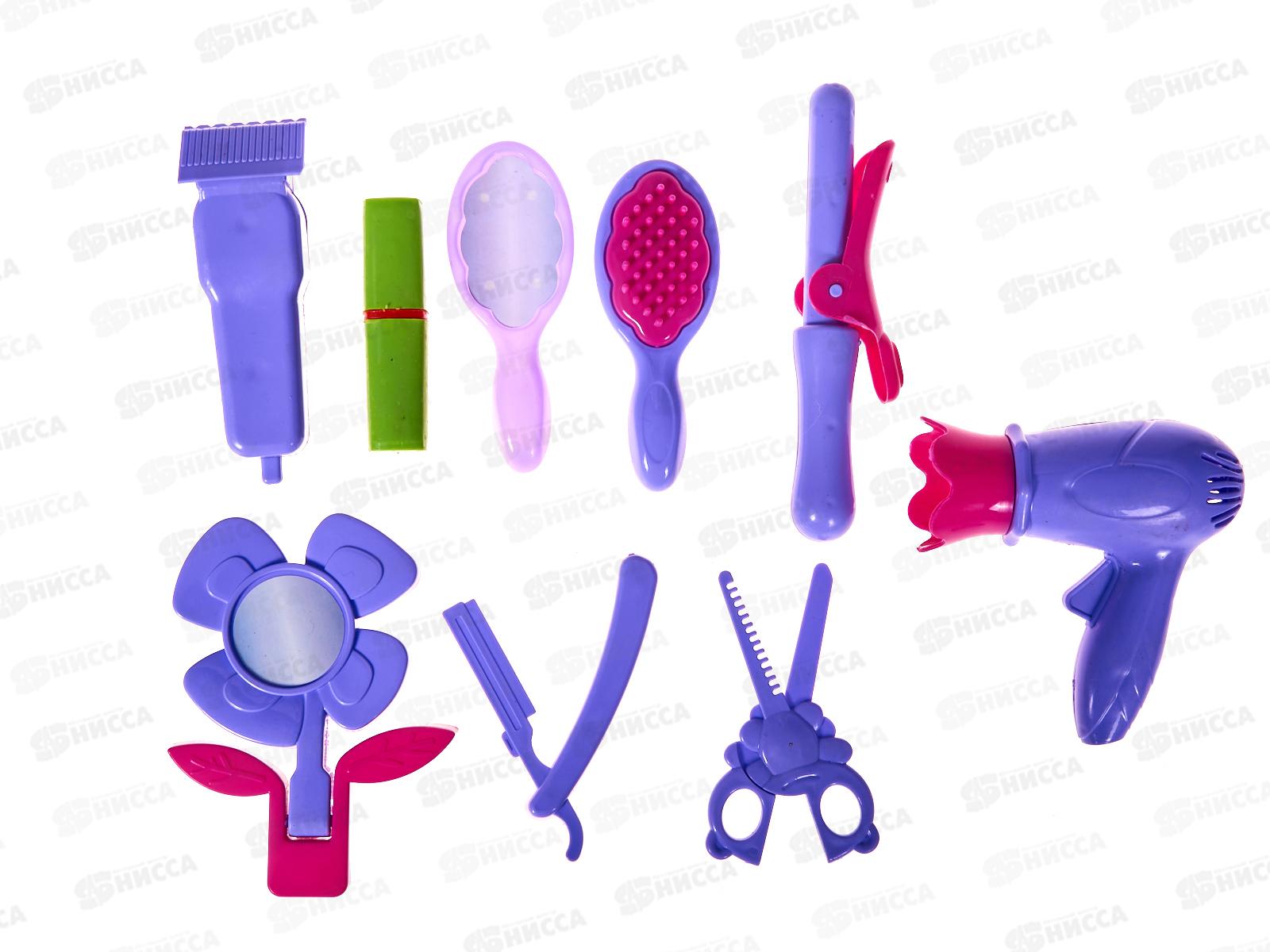 Набор парикмахера Модель КМР 221, 10 предметов, в пакете