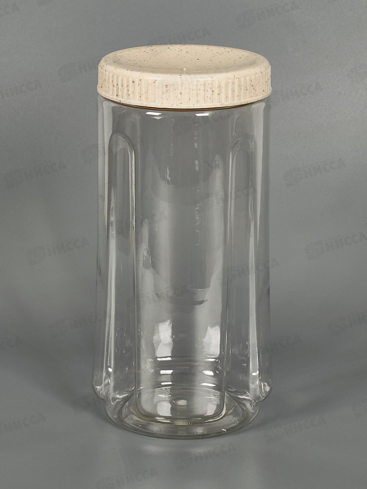 Банка д/сып прод &quotGreen Republic" лен 1,1л SE2249GR