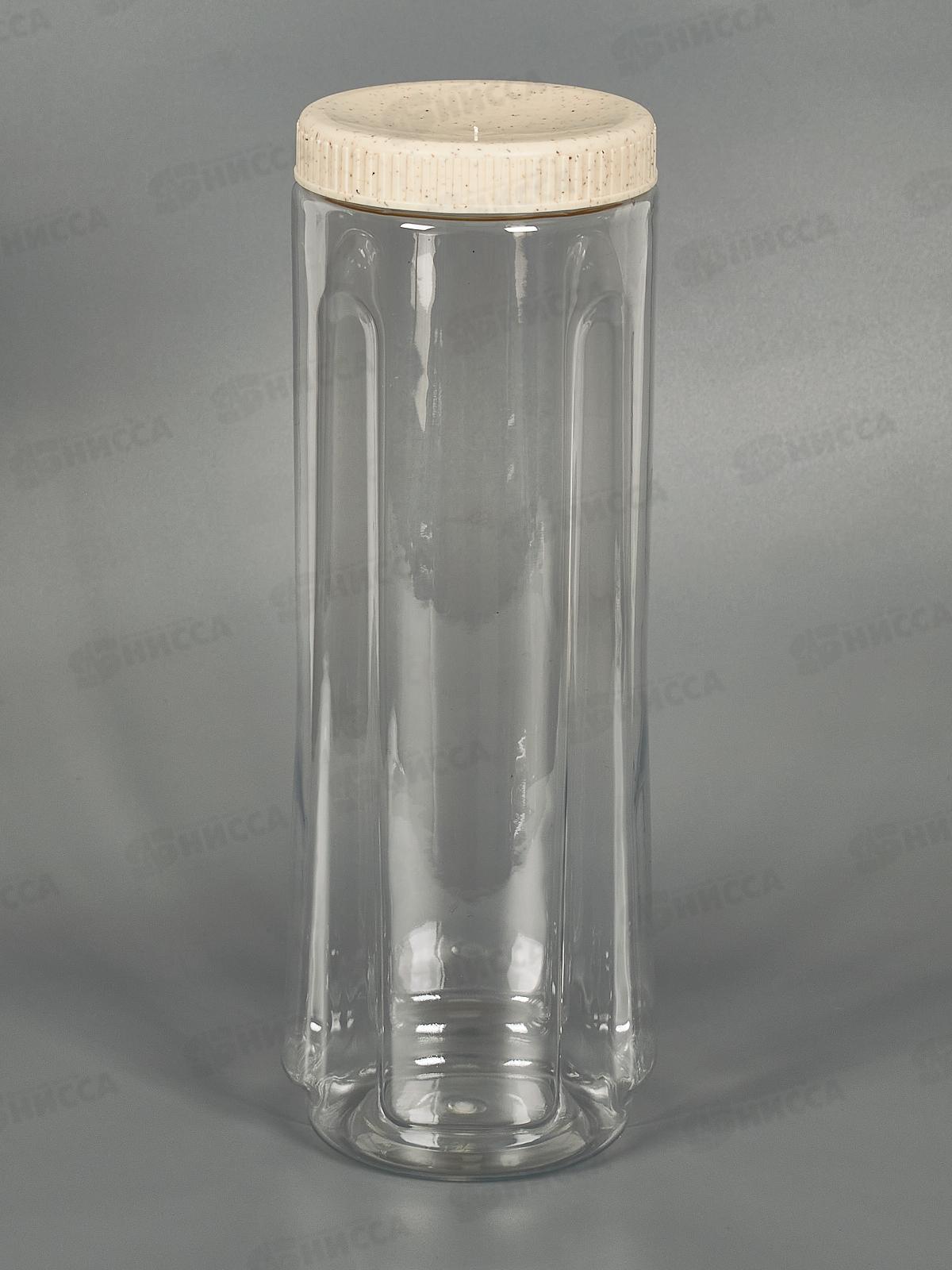 Банка д/сып прод &quotGreen Republic" лен 1,6л SE2250GR *12