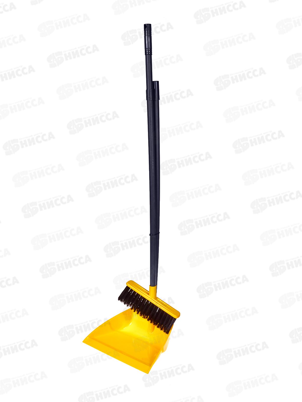 Набор &quotЛенивка&quot щетка для пола с совком Good 223200602/02