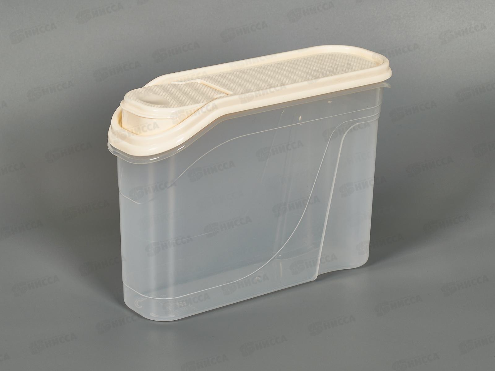 Емкость д/сыпуч прод 1,5л Бежевый 43122180703 *24 БП