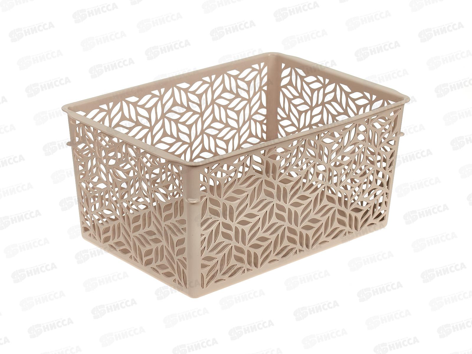 Корзина 3,2л &quotLinden&quot 230*160*110мм бежевый 221313227/06
