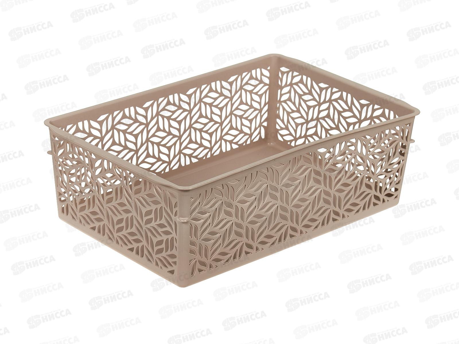 Корзина 4,3л &quotLinden&quot 290*190*95мм бежевый 221313327/06