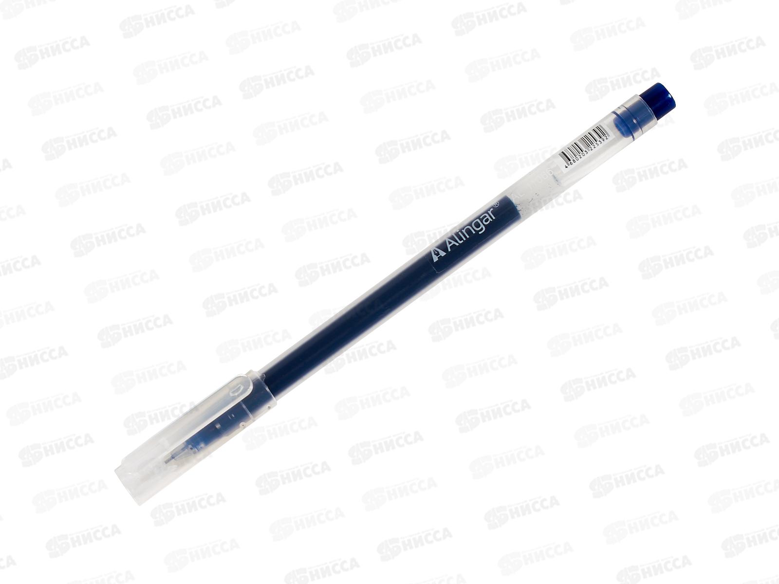 Ручка гел. Alingar синяя, Round 0.5мм, игла  АL11066 *12