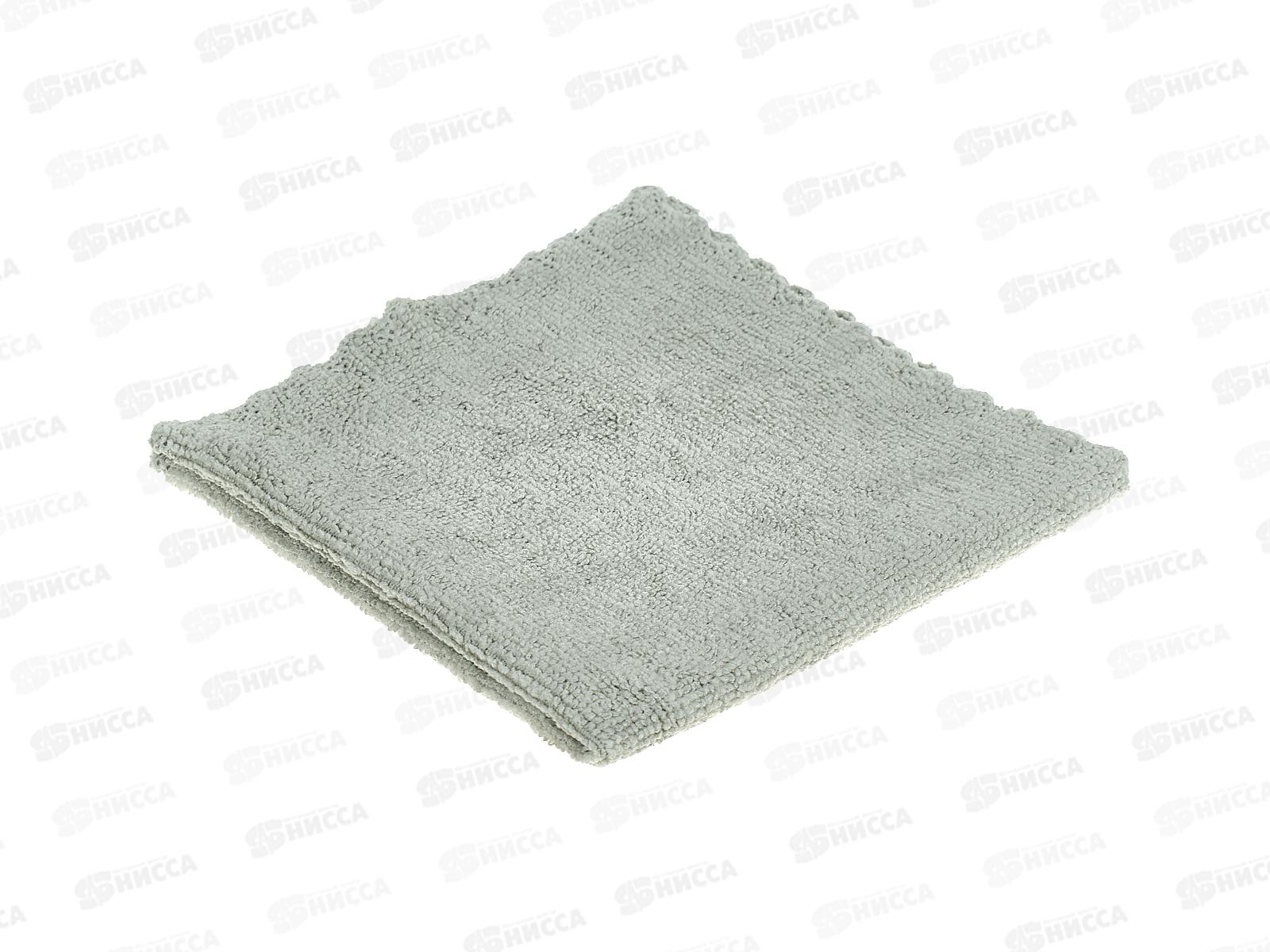 Салфетка HP-CL29G универсал микрофибра 30*30см Серый *60