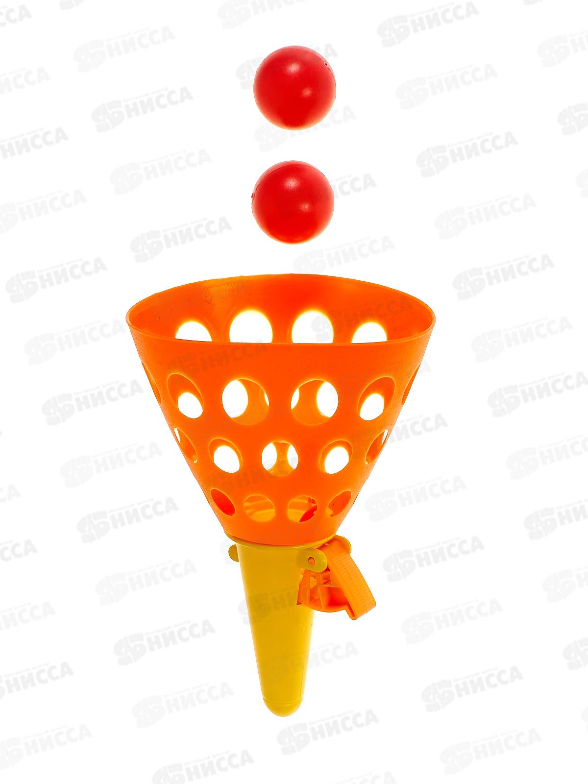 Игра ловушка с шариком большая 17см, 49810 в сетке