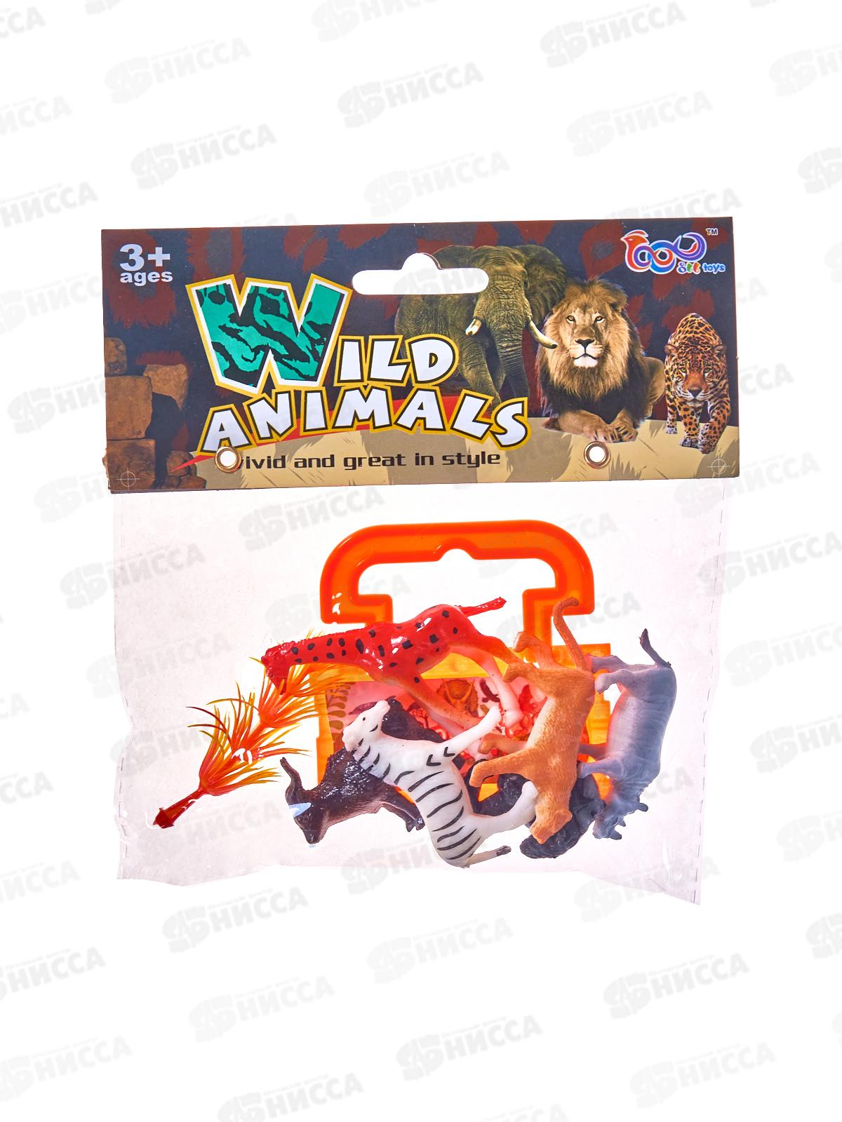 Набор животных (литые) WordAnimals малый, 43014