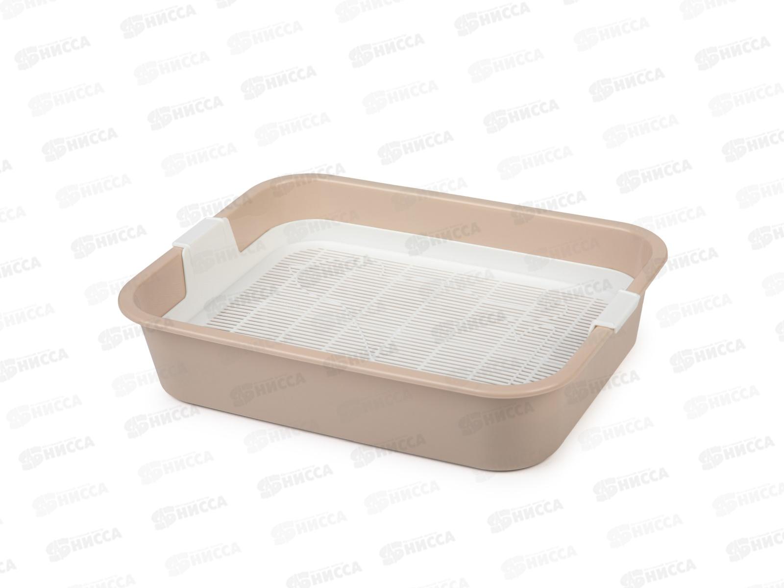 Лоток д/кошек &quotМурка&quot Бежевый *22 М8996