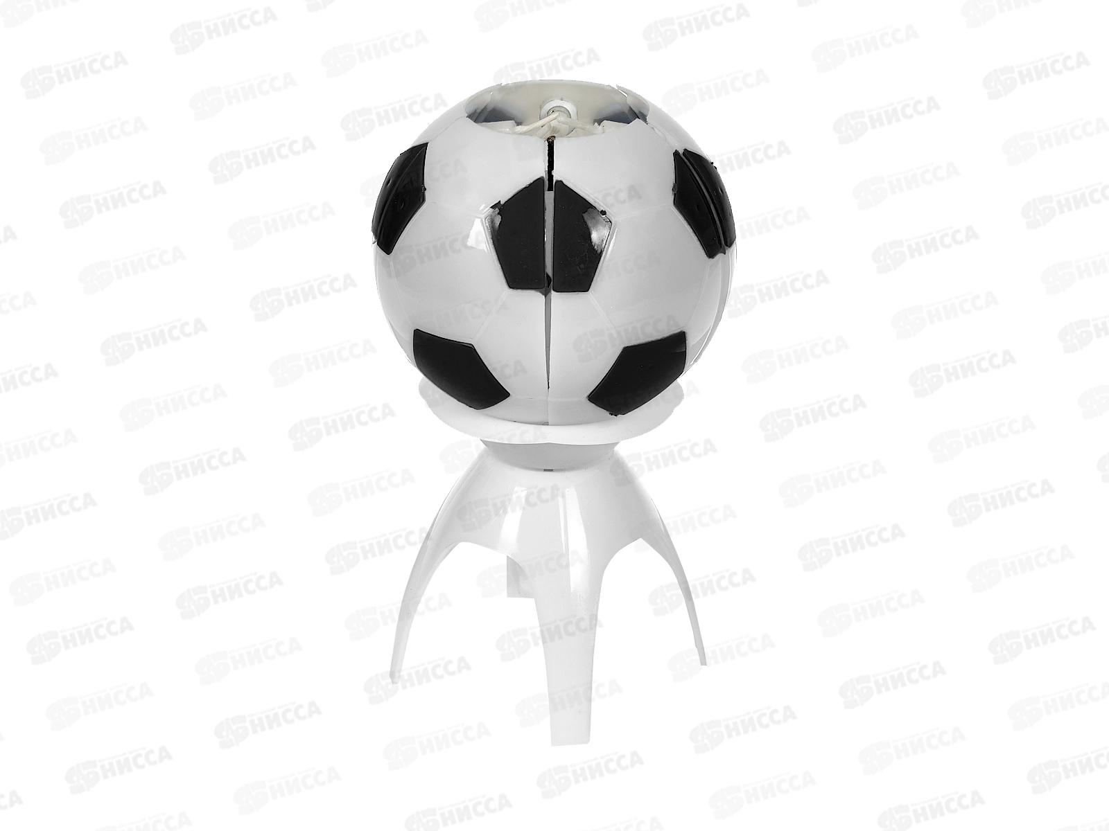 Свечи д/торта "Мяч" 5шт раскр цветок черный 112-514