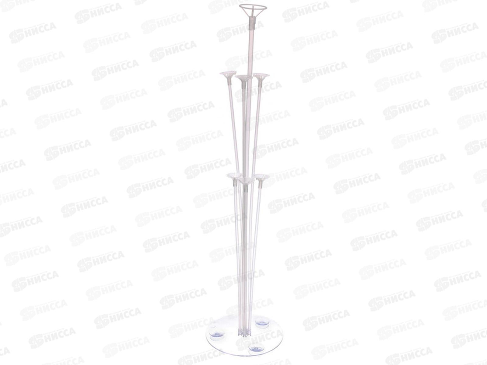 Подставка для шаров &quotЦветок 1&quot 7 палочек 67*35*55см прозр 548-123