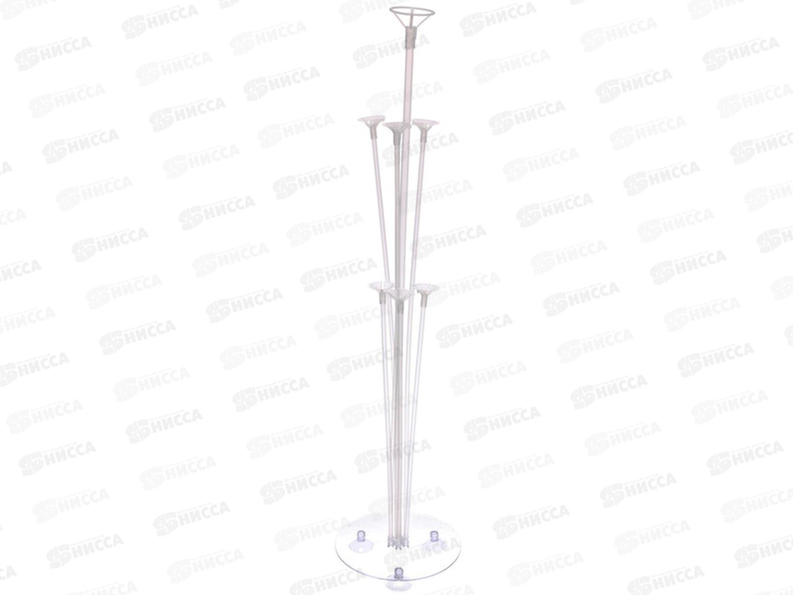 Подставка для шаров &quotЦветок 2&quot 7 палочек 67*35*54см прозр 548-125