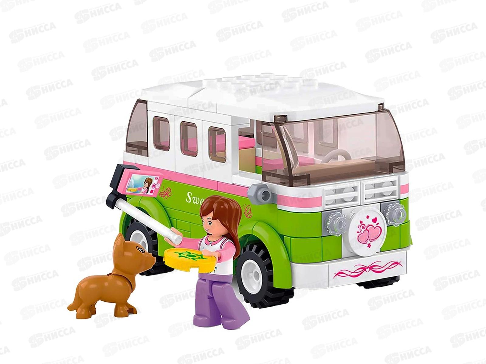 Конструктор М38-В0523 Автодом 158 дет. в коробке