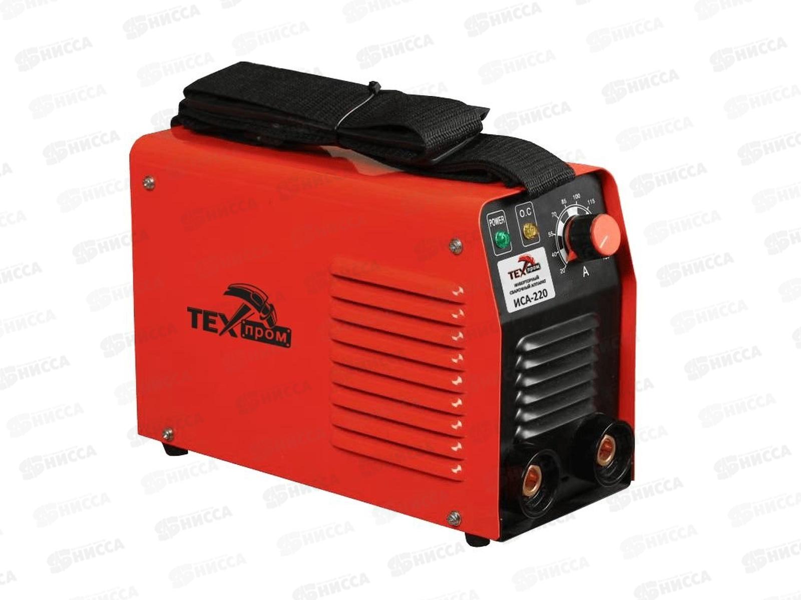 Сварочный аппарат инверторный 220А ТЕХПРОМ ИСА-220 (белый квадрат) *4