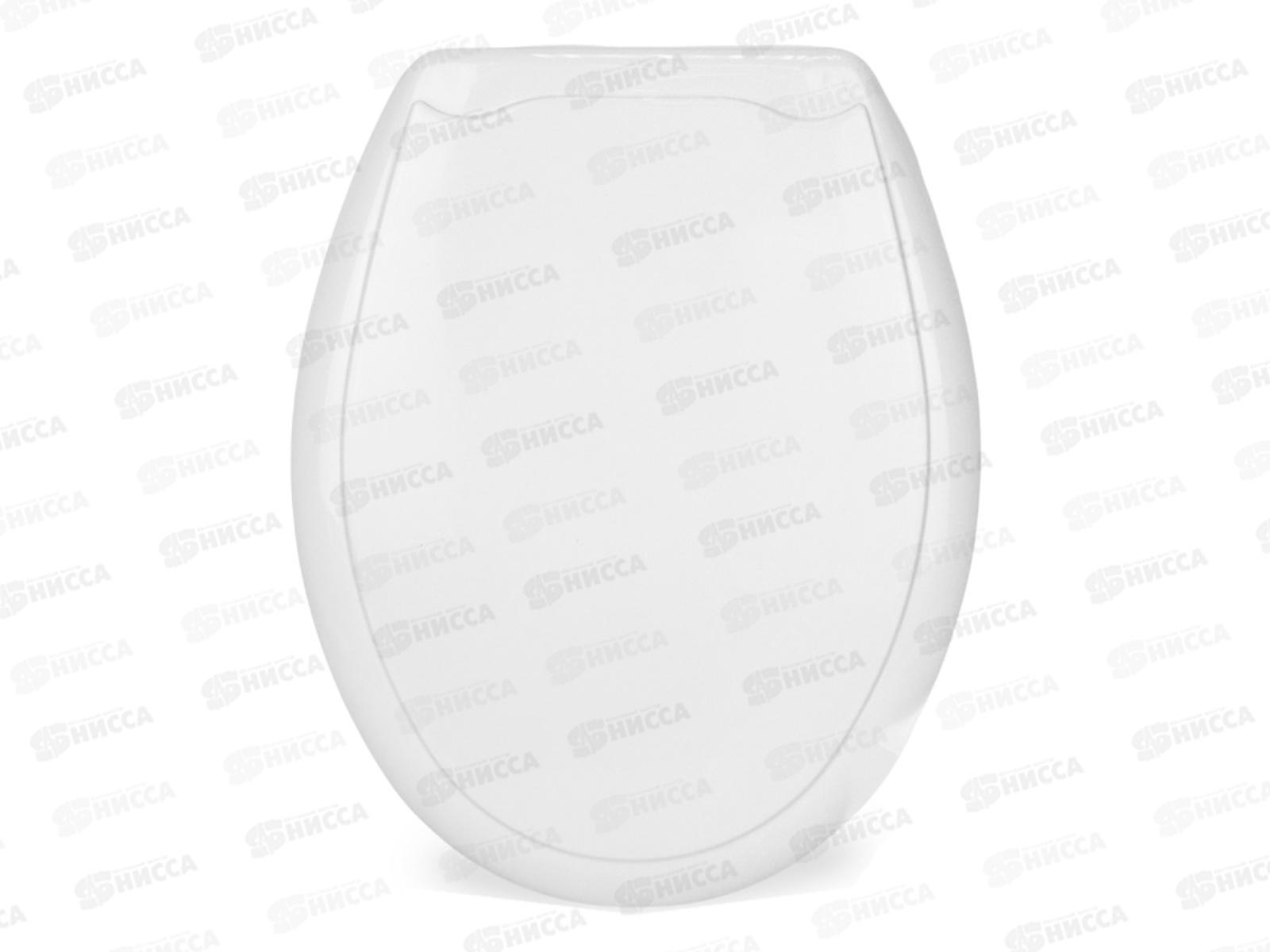 Сиденье на унитаз  МП белый *10 0231