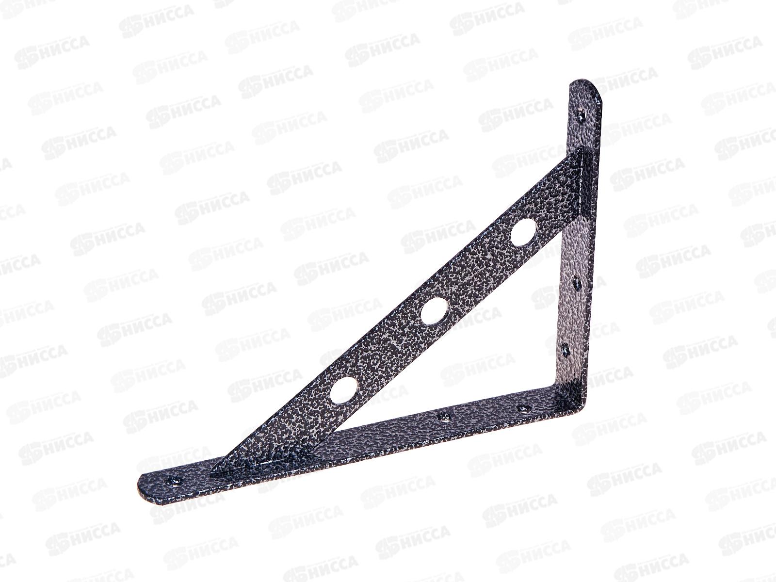 Кронштейн усиленный 200*150 пол.серебро *10