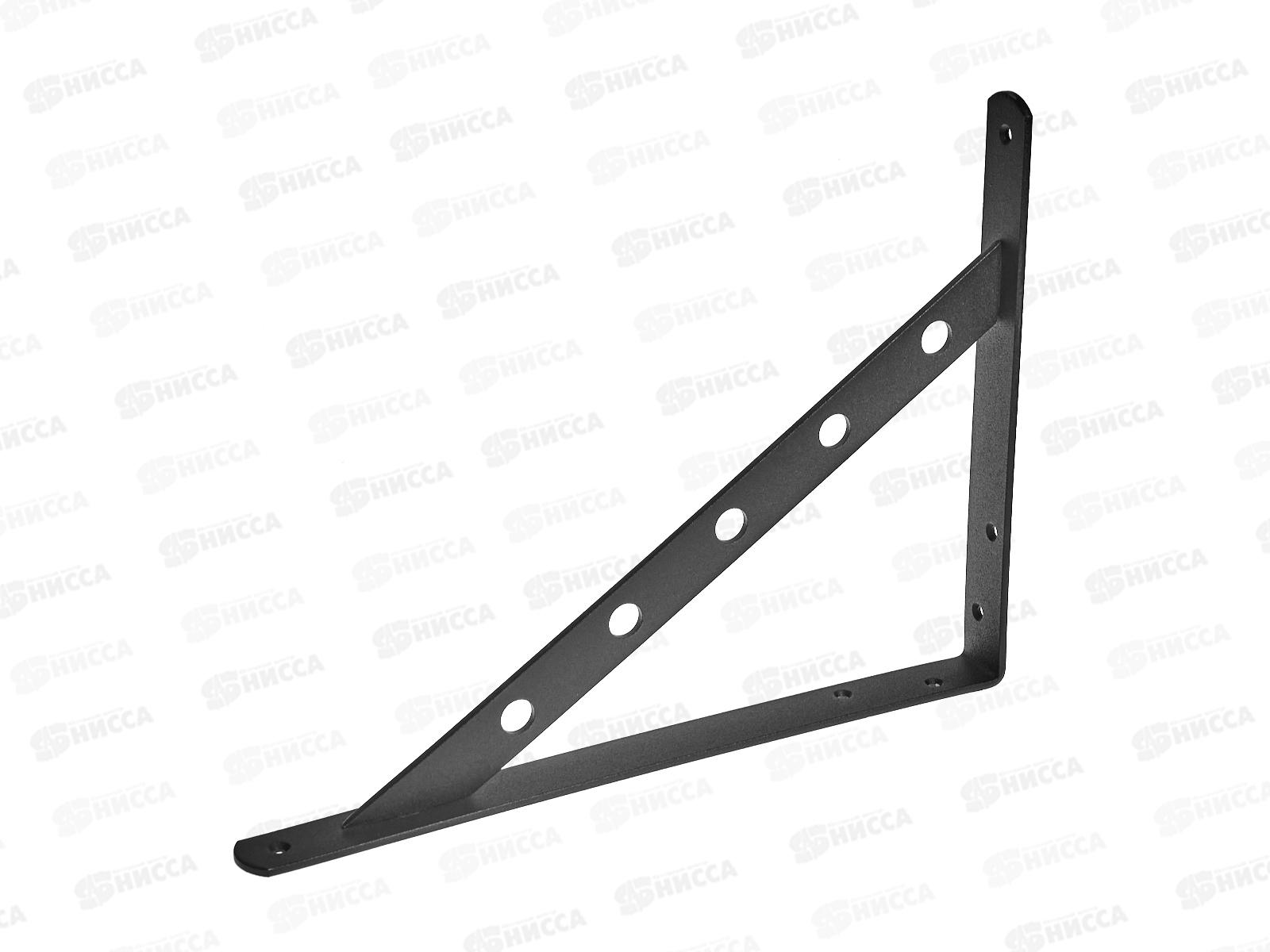 Кронштейн усиленный 300*225 пол.черный *10