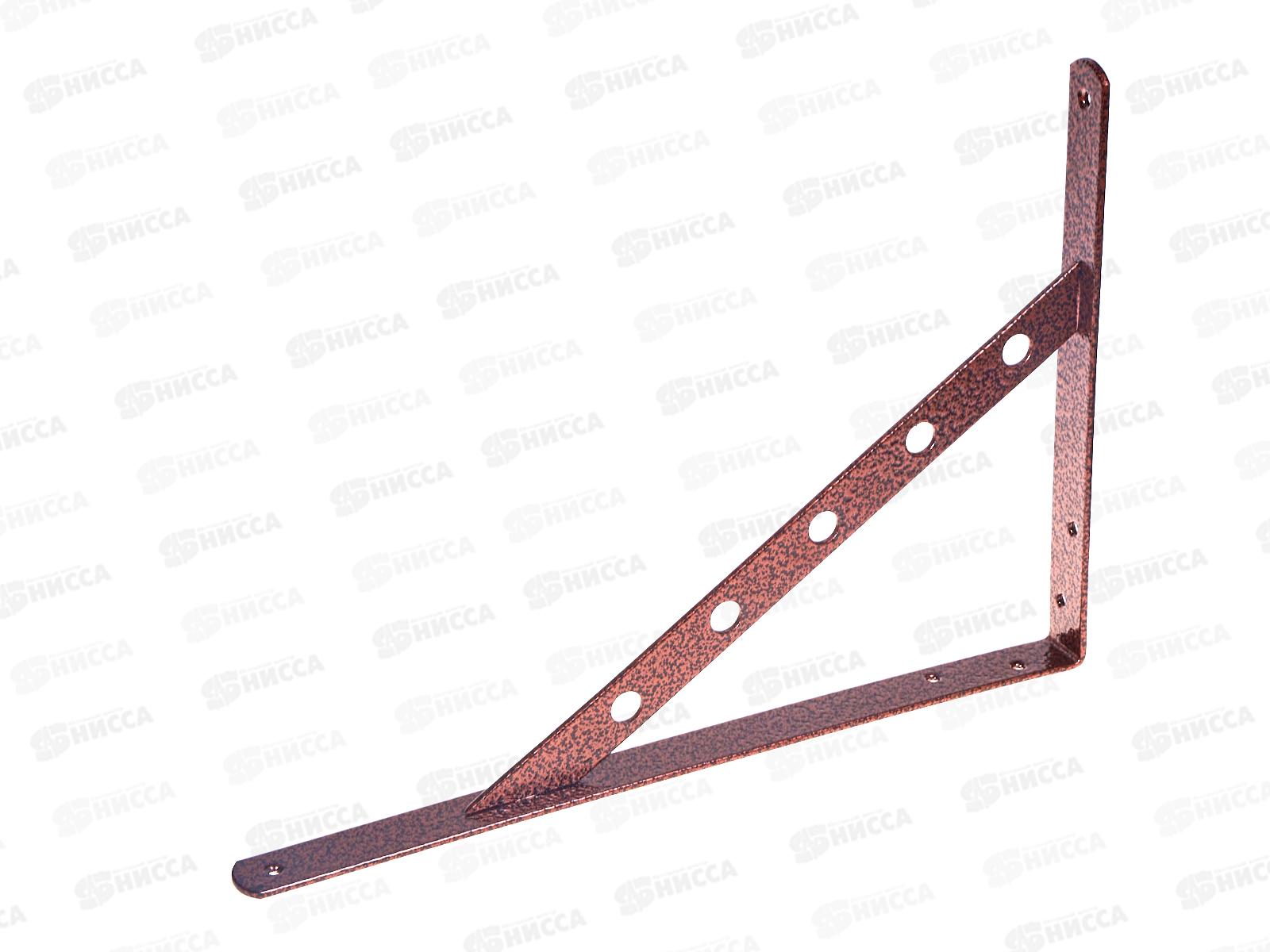 Кронштейн усиленный 350*250 пол.медь *10