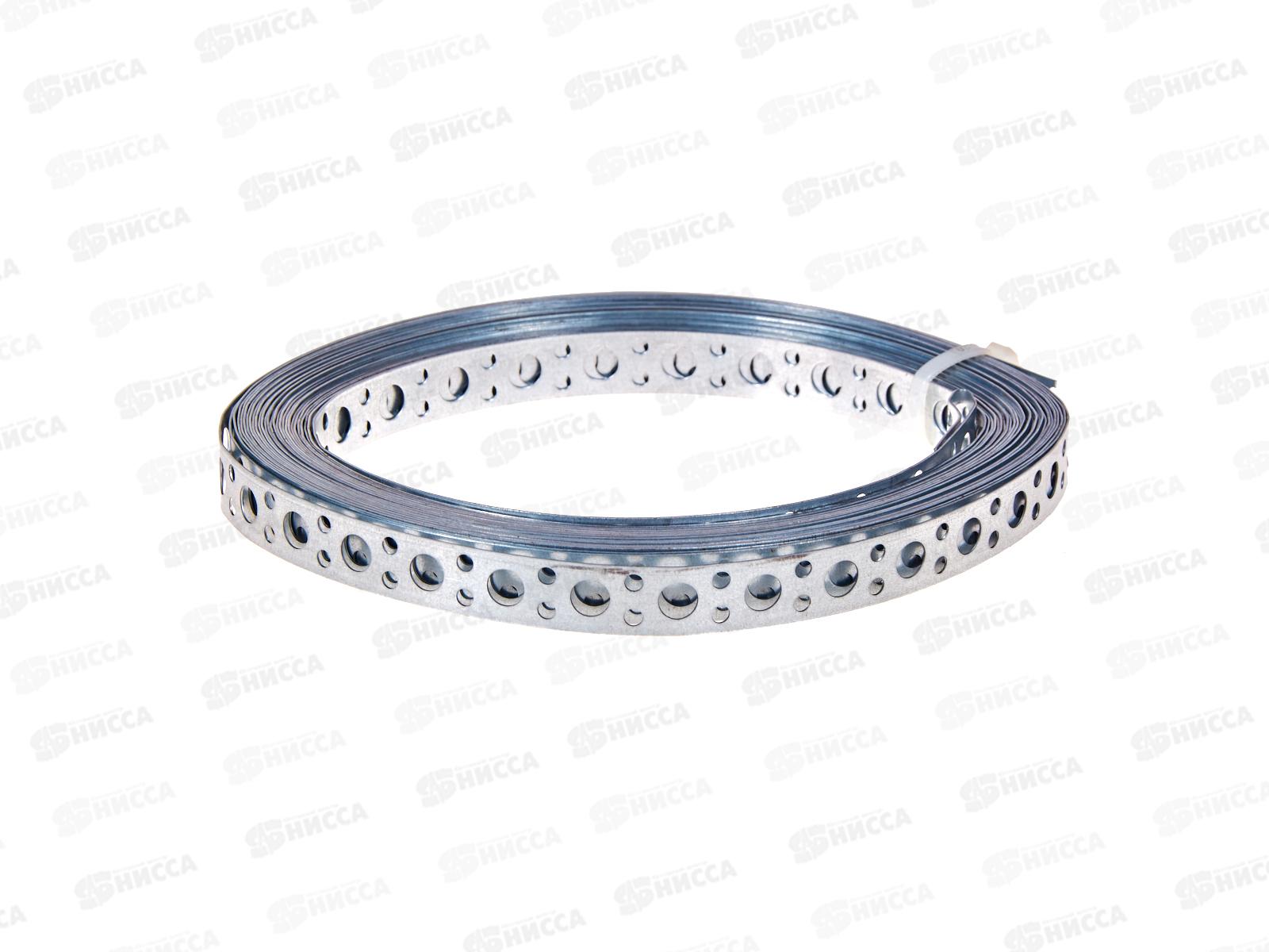 Лента перфорированная прямая 12мм*0,5мм*10м ГОЦ *12