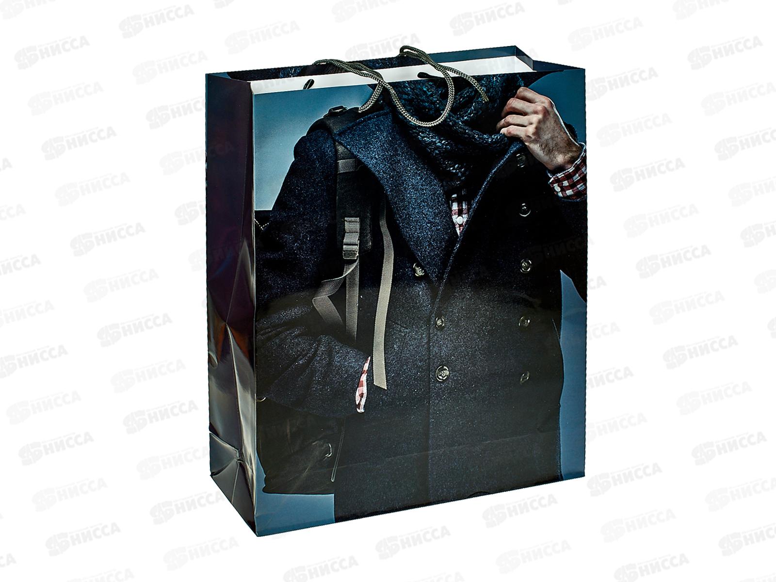 Пакет подарочный MI 26,4х32,7х8см Осенний стиль, ПКП-0385  *12