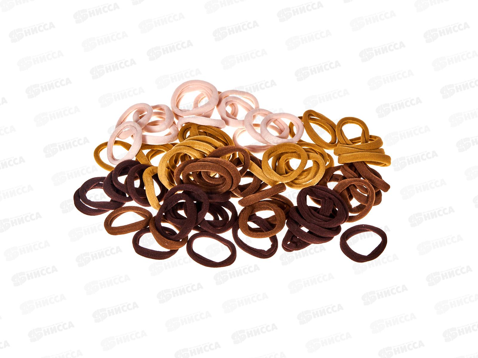 Резинка  д/в 40мм коричневая бежевая №8398 (уп 80шт)