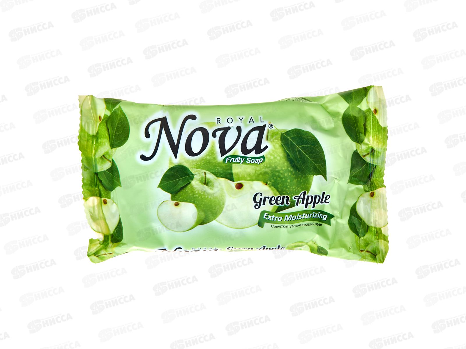 Nova Fruity мыло Зеленое яблоко 150гр *48