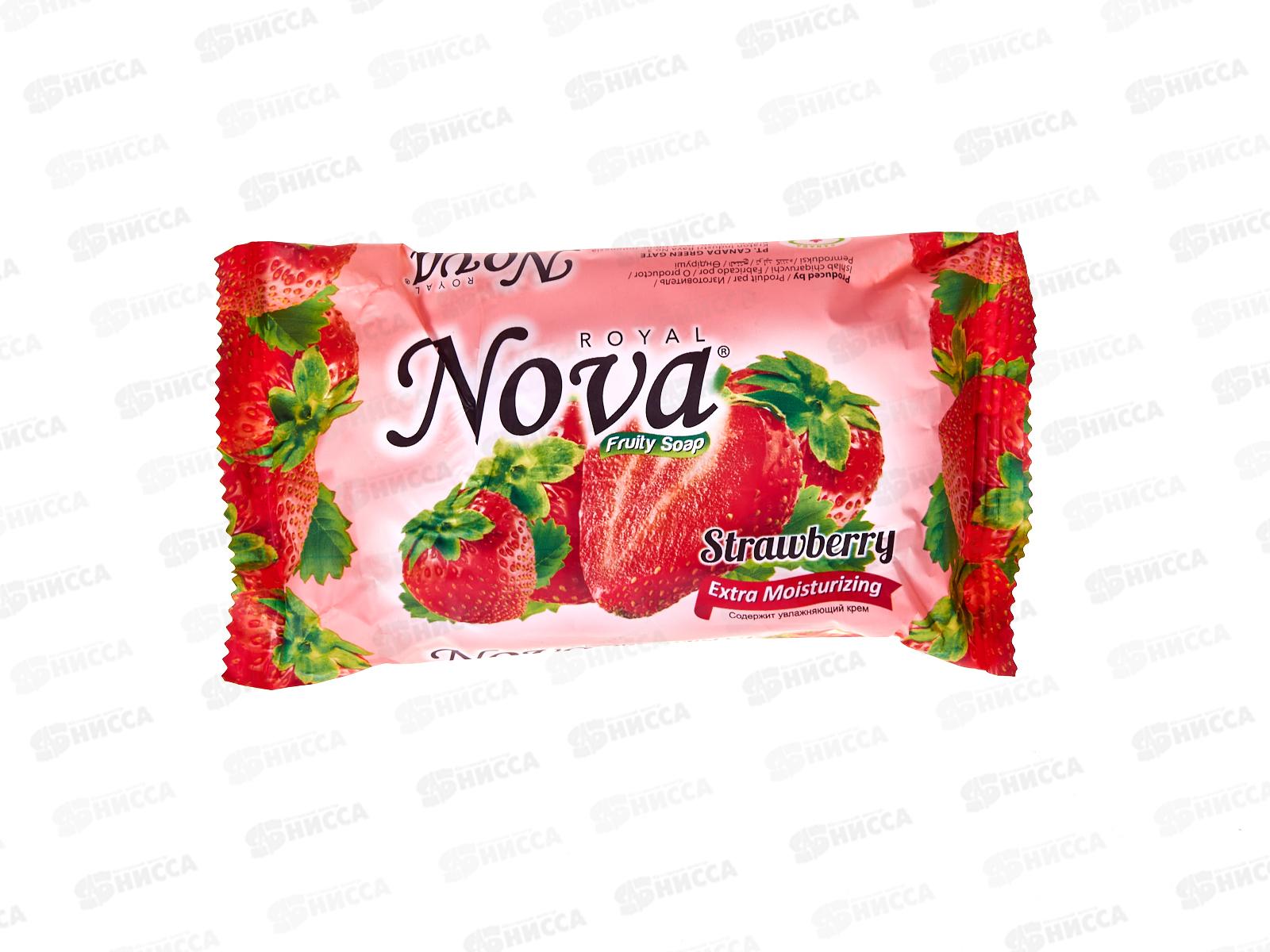 Nova Fruity мыло Клубника 150гр *48