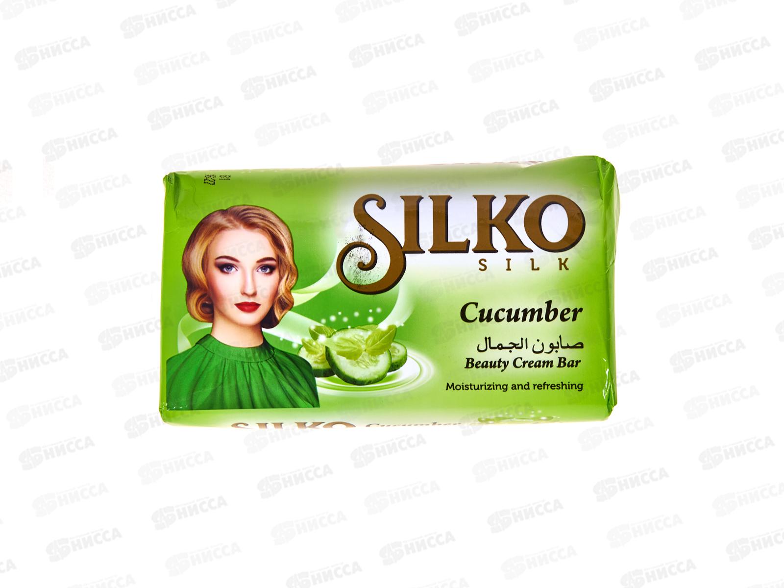 Silko Silk мыло Огурец 140гр *48