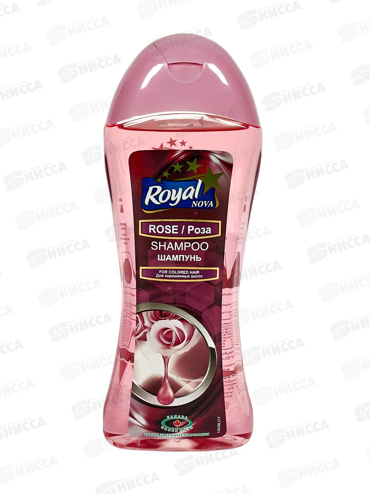 Royal Nova Шампунь для волос Роза 400мл *24
