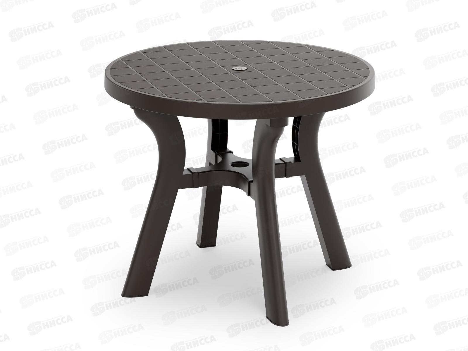 Стол &quotАтлант&quot круглый 90см мокко М8942 *1