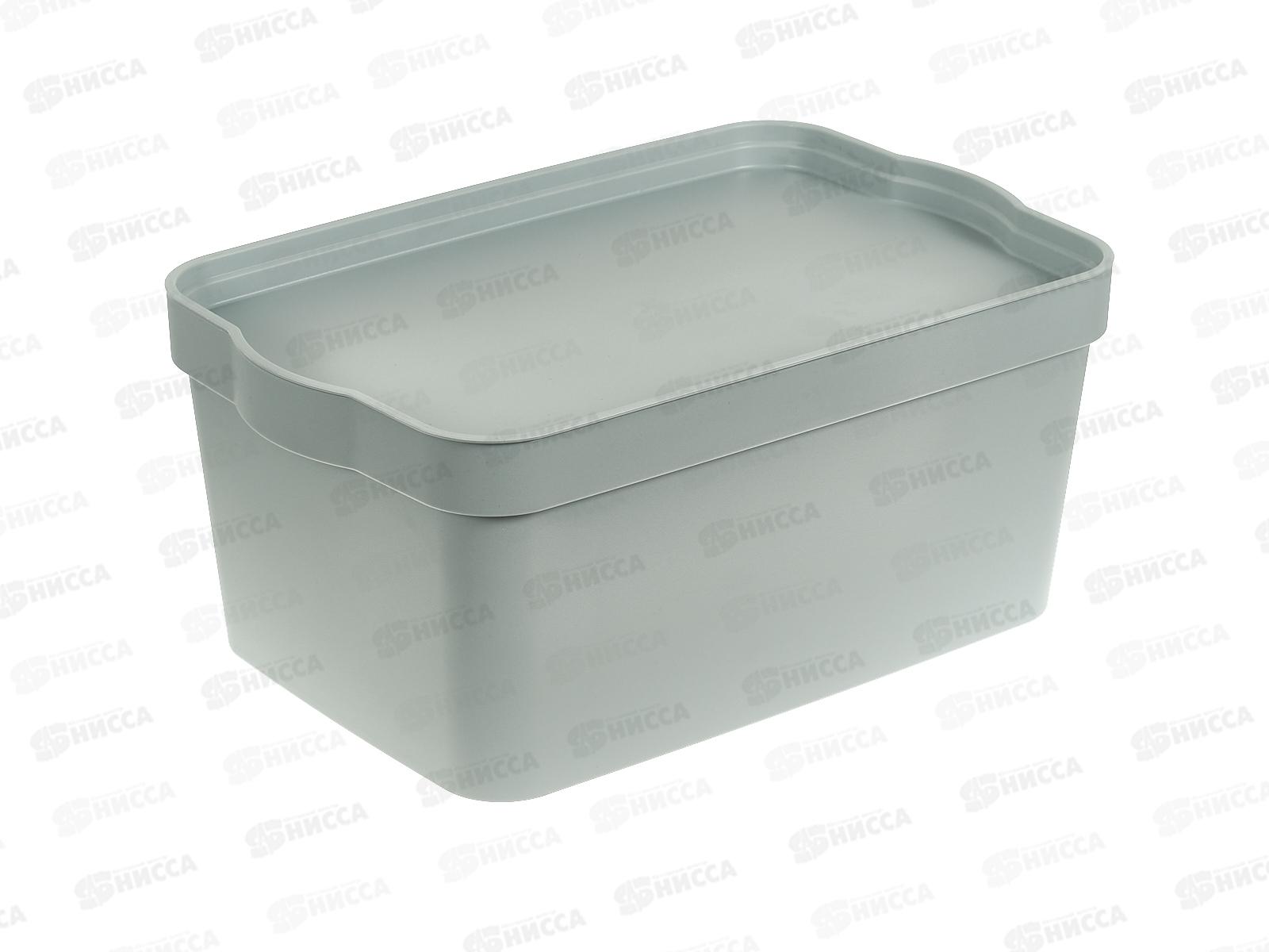 Ящик д/хран  Keeplex Trendy 7.5л серый топаз KL350311025