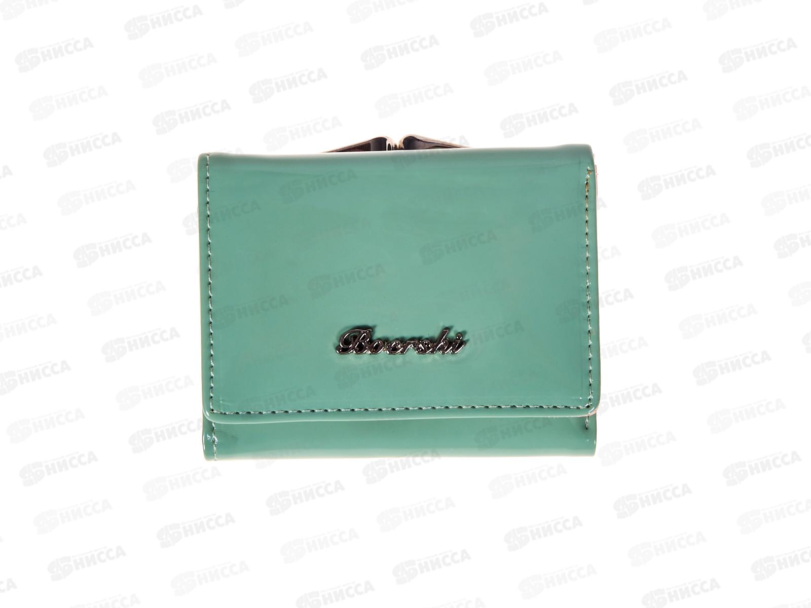 Кошелёк (8*11) 3 сложения лаковый №55522