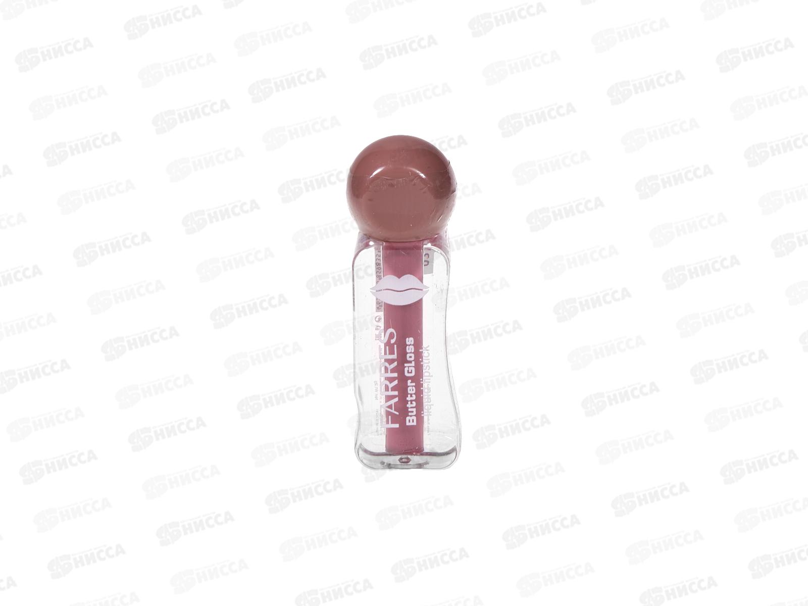 Farres Блеск для губ 7201-02 жидкая помада Темно-розовое свечение *12