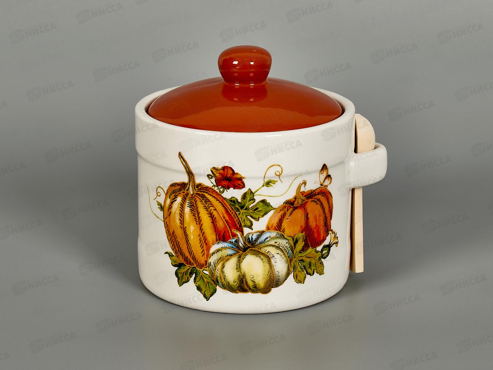 Банка Тыквы 450мл с ложкой в подарочной упаковке MFK21099